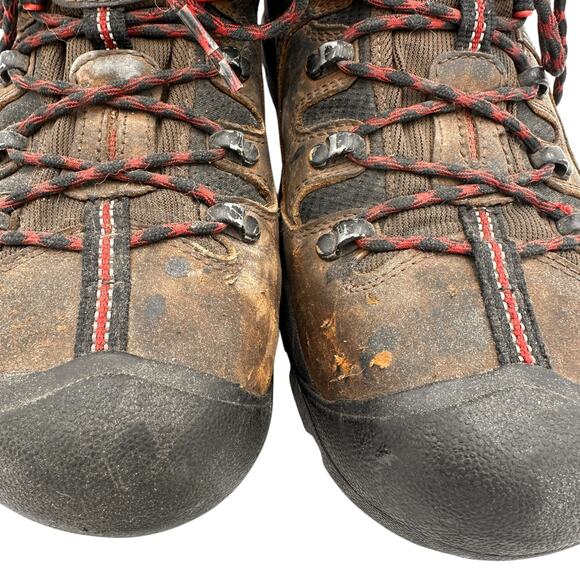 Keen Men's Pittsburgh Mid Steel Toe Leather Boots Size 11D - Picture 7 of 10